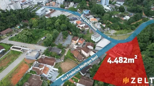 Lote/Terreno à venda, 4487m² no Velha, Blumenau