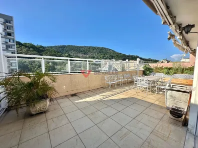 Cobertura com 5 Quartos para venda ou aluguel, 300m² no Laranjeiras, Rio de Janeiro
