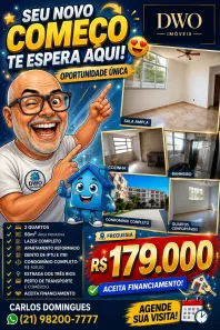 Apartamento com 2 Quartos à venda, 50m² no Freguesia (Jacarepaguá), Rio de Janeiro