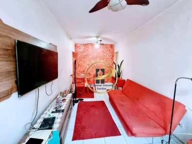 Apartamento com 2 Quartos à venda, 74m² no José Menino, Santos