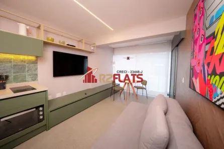 Flat com 1 Quarto para alugar, 43m² no Perdizes, São Paulo