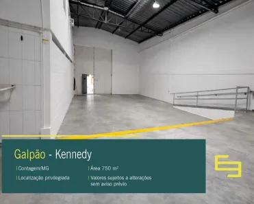 para alugar, 750m² no Kennedy, Contagem