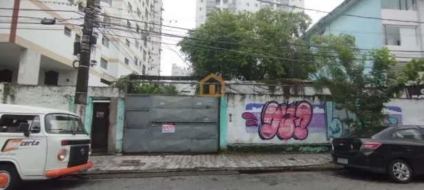 Lote/Terreno à venda, 50m² no José Menino, Santos