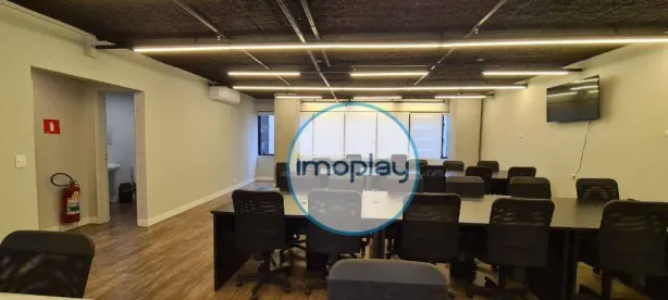 Sala Comercial para alugar, 90m² no Cidade Monções, São Paulo