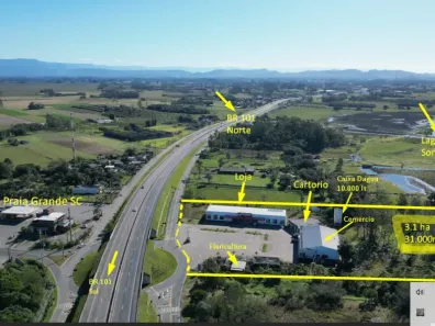 Lote/Terreno à venda, 31000m² no Vila Conceição, São João do Sul