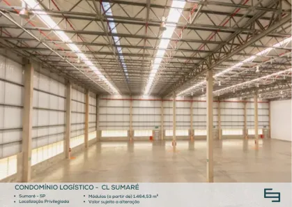 Galpão/Depósito/Armazém para alugar, 1504m² no Jardim Santa Maria (Nova Veneza), Sumaré
