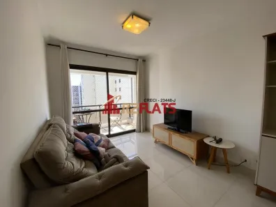 Flat com 1 Quarto para alugar, 45m² no Itaim Bibi, São Paulo