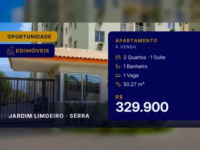 Apartamento com 2 Quartos à venda, 50m² no Jardim Limoeiro, Serra