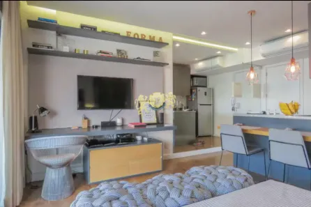 Flat com 1 Quarto à venda, 45m² no Vila Nova Conceição, São Paulo