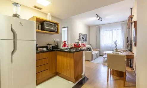Flat com 1 Quarto para alugar, 38m² no Jardim Paulista, São Paulo