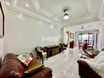 Apartamento com 2 Quartos para alugar, 101m² no Campo Grande, Santos