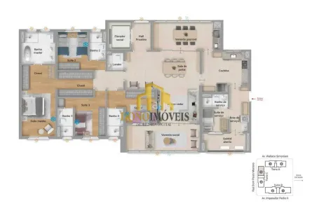 Apartamento com 4 Quartos à venda, 203m² no Nova Petrópolis, São Bernardo do Campo