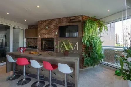 Apartamento com 3 Quartos à venda, 200m² no Jardim Anália Franco, São Paulo