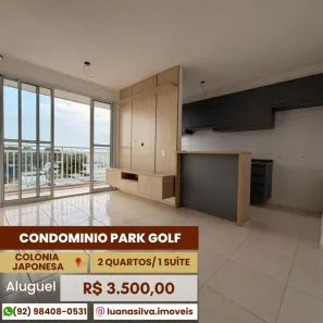 Apartamento com 2 Quartos para alugar, 50m² no Novo Aleixo, Manaus