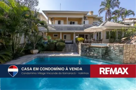 Casa de Condomínio com 5 Quartos à venda, 559m² no Village Visconde de Itamaracá, Valinhos