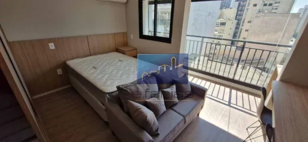 Apartamento com 1 Quarto para alugar, 22m² no Vila Buarque, São Paulo