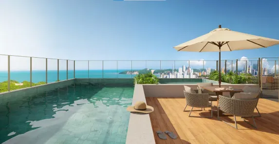 Apartamento com 1 Quarto à venda, 30m² no Ponta Negra, Natal
