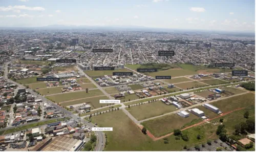 Lote/Terreno à venda, 360m² no Cidade Industrial, Curitiba