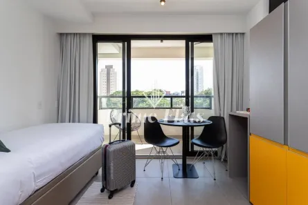Flat com 1 Quarto para alugar, 30m² no Vila Olímpia, São Paulo
