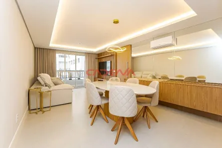Apartamento com 3 Quartos para alugar, 93m² no Batel, Curitiba