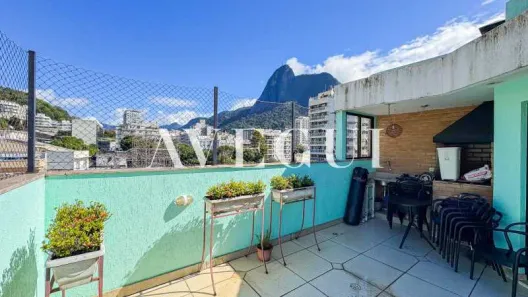 Cobertura com 4 Quartos para alugar, 260m² no Humaitá, Rio de Janeiro