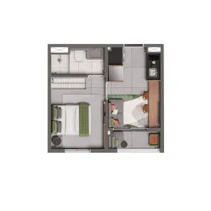 Apartamento com 1 Quarto à venda, 24m² no Pinheiros, São Paulo