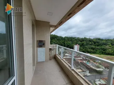 Apartamento com 2 Quartos para alugar, 65m² no Canto do Forte, Praia Grande