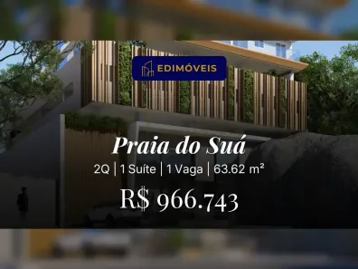Apartamento com 2 Quartos à venda, 63m² no Praia do Suá, Vitória