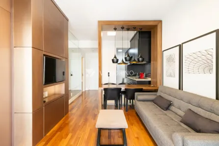 Apartamento com 1 Quarto para alugar, 60m² no Itaim Bibi, São Paulo