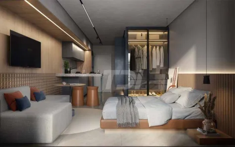 Apartamento com 1 Quarto à venda, 31m² no Portão, Curitiba