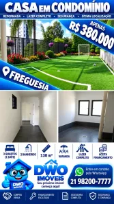 Casa com 3 Quartos à venda, 130m² no Freguesia (Jacarepaguá), Rio de Janeiro