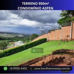 Lote/Terreno à venda, 950m² no Bonfim Paulista, Ribeirão Preto