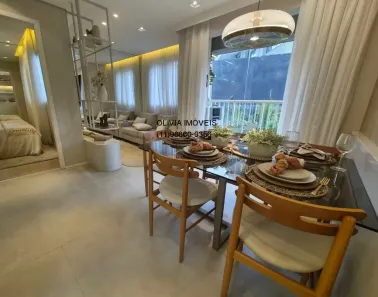 Apartamento com 2 Quartos à venda, 37m² no Santo Amaro, São Paulo