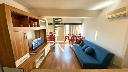 Flat com 1 Quarto para alugar, 50m² no Bela Vista, São Paulo