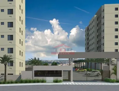 Apartamento com 2 Quartos para alugar, 48m² no Jardim Terra Branca, Bauru