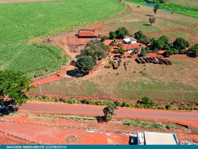 Fazenda/Sítio com 1 Quarto à venda, 16m² no Desmembramento Chácara Santa Quitéria, Guaíra