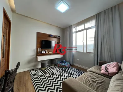Apartamento com 2 Quartos à venda, 77m² no Aparecida, Santos