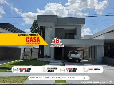 Casa de Condomínio com 3 Quartos à venda, 182m² no Ponta Negra, Manaus