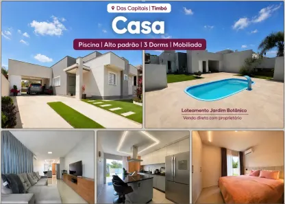 Casa com 3 Quartos à venda, 130m² no Capitais, Timbó