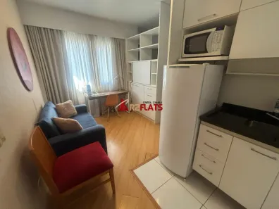 Flat com 1 Quarto para alugar, 28m² no Indianópolis, São Paulo