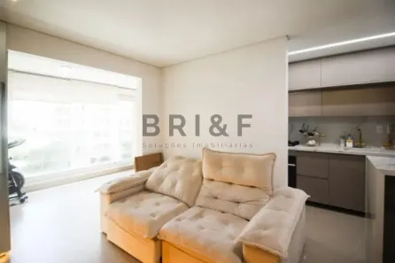 Apartamento com 1 Quarto para alugar, 48m² no Indianópolis, São Paulo