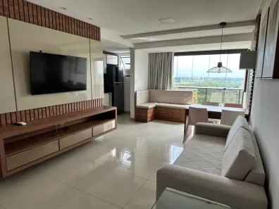 Apartamento com 1 Quarto para alugar, 49m² no Calhau, São Luís