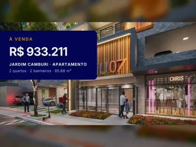 Apartamento com 2 Quartos à venda, 65m² no Jardim Camburi, Vitória