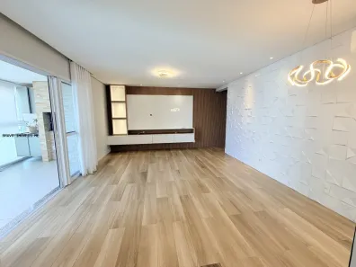 Apartamento com 3 Quartos para alugar, 103m² no Ponta da Praia, Santos