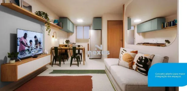 Apartamento com 2 Quartos à venda, 39m² no Shopping Park, Uberlândia