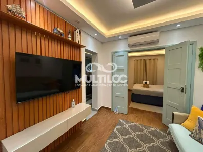 Apartamento com 1 Quarto para alugar, 45m² no Ponta da Praia, Santos