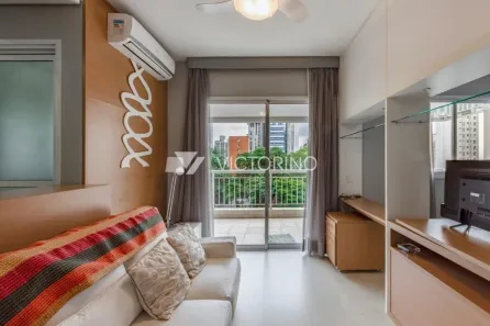 Apartamento com 1 Quarto para alugar, 51m² no Cerqueira César, São Paulo