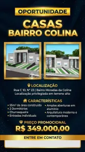 Casa com 2 Quartos à venda, 55m² no Colina, Guaíba