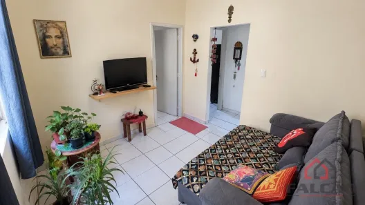 Apartamento com 2 Quartos à venda, 62m² no Gonzaga, Santos