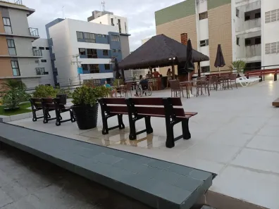 Apartamento com 3 Quartos para alugar, 125m² no Ponta de Campina, Cabedelo